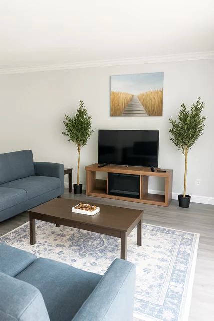 2 Bed 2 Bath Fully Furnished Luxury Renovated 3026 floor plan